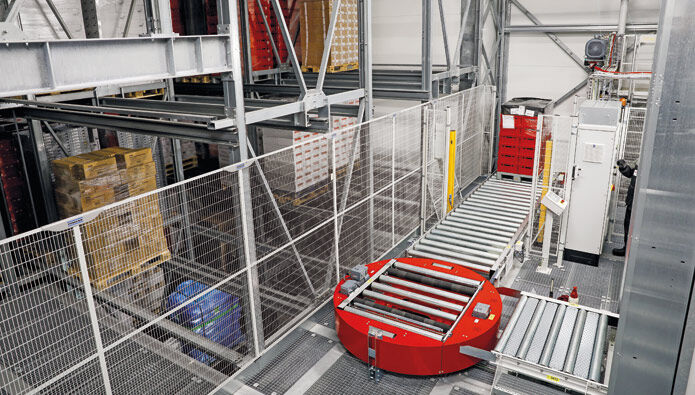 Bild: Stöcklin Logistik AG Das Bell-Tiefkühl-Logistikzentrum setzt neue Massstäbe