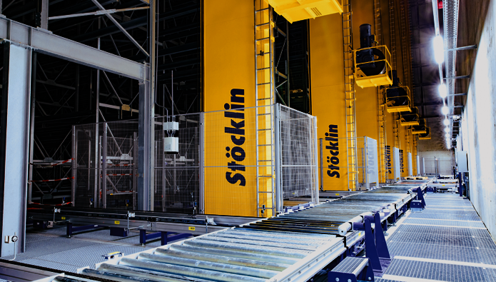 Bild: Stöcklin Logistik AG Stöcklin macht mit Retrofit Lageranlagen zukunftsfähig