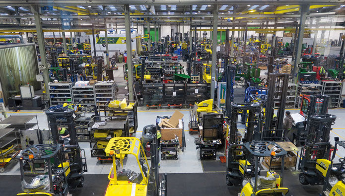 Bild: Robert Altermatt Zu Besuch bei Combilift in Irland