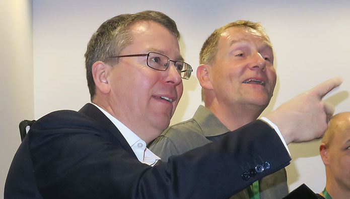 Bild: Robert Altermatt Zu Besuch bei Combilift in Irland