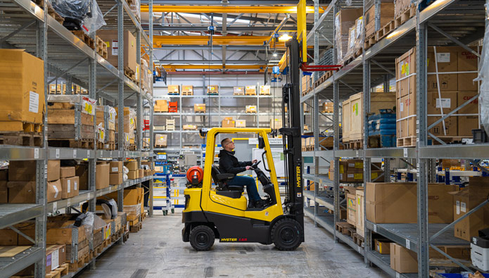 Bild: Hyster Hyster: A-Serie-Stapler noch robuster