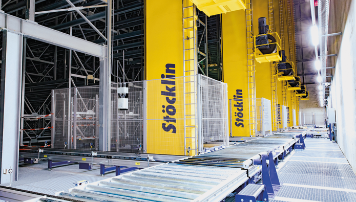 Bild: Stöcklin Logistik AG Stöcklin macht mit Retrofit Lageranlagen zukunftsfähig