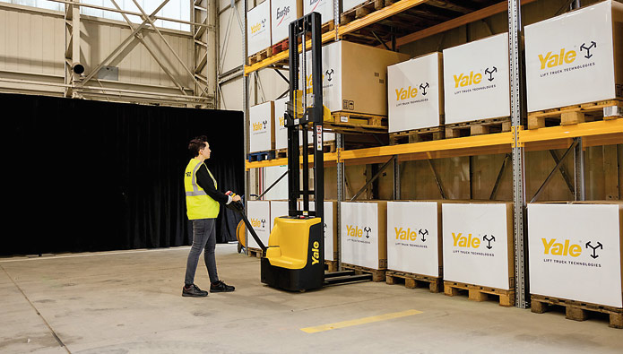 Bild: Yale Neuer Palettenstapler von Yale